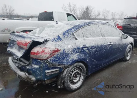 2017 Kia Forte Lx из США, поврежденный, VIN 3KPFK4A72HE013505